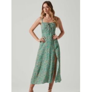 ASTR Elsie midi floral dress